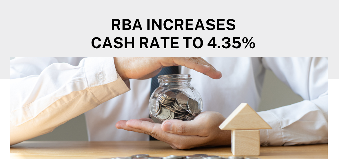 RBA Increase To 4.35