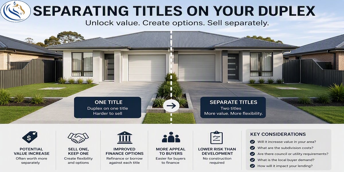 Should You Separate Duplex Titles? Broker's Guide