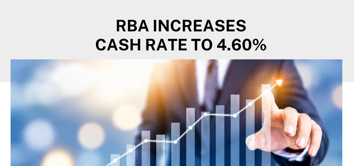 RBA Cash Rate 4.6%